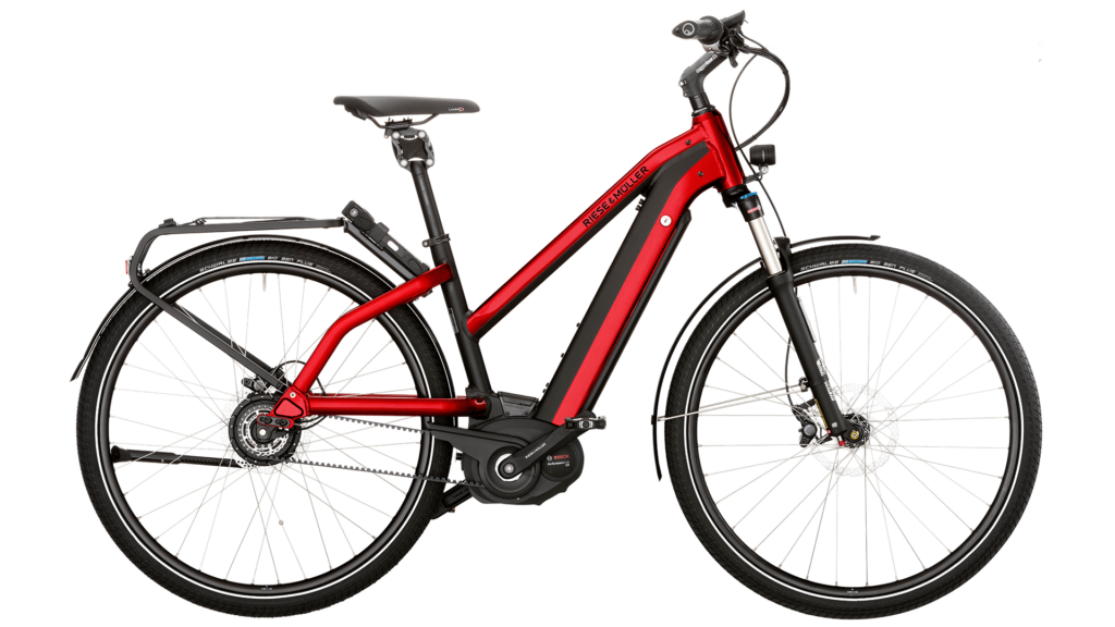 Charger mixte Silent Electric red metallic